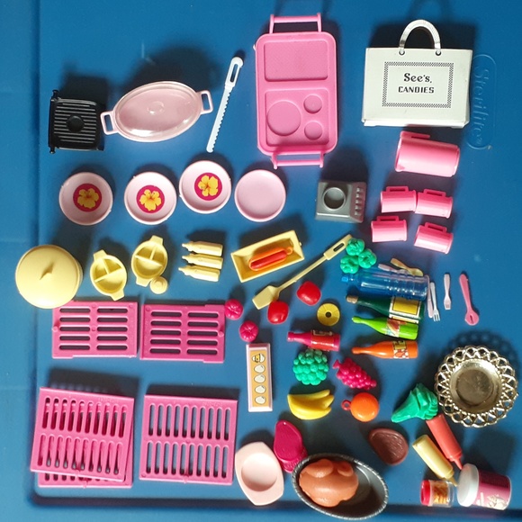 Barbie Toys Vintage 9s Barbie Doll Food Lot Poshmark